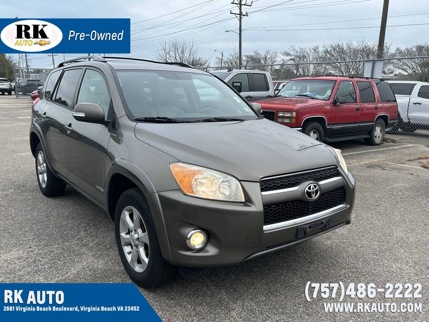 2012 Toyota RAV4 Limited — SUV — 132,998 mi — Virginia Beach, VA