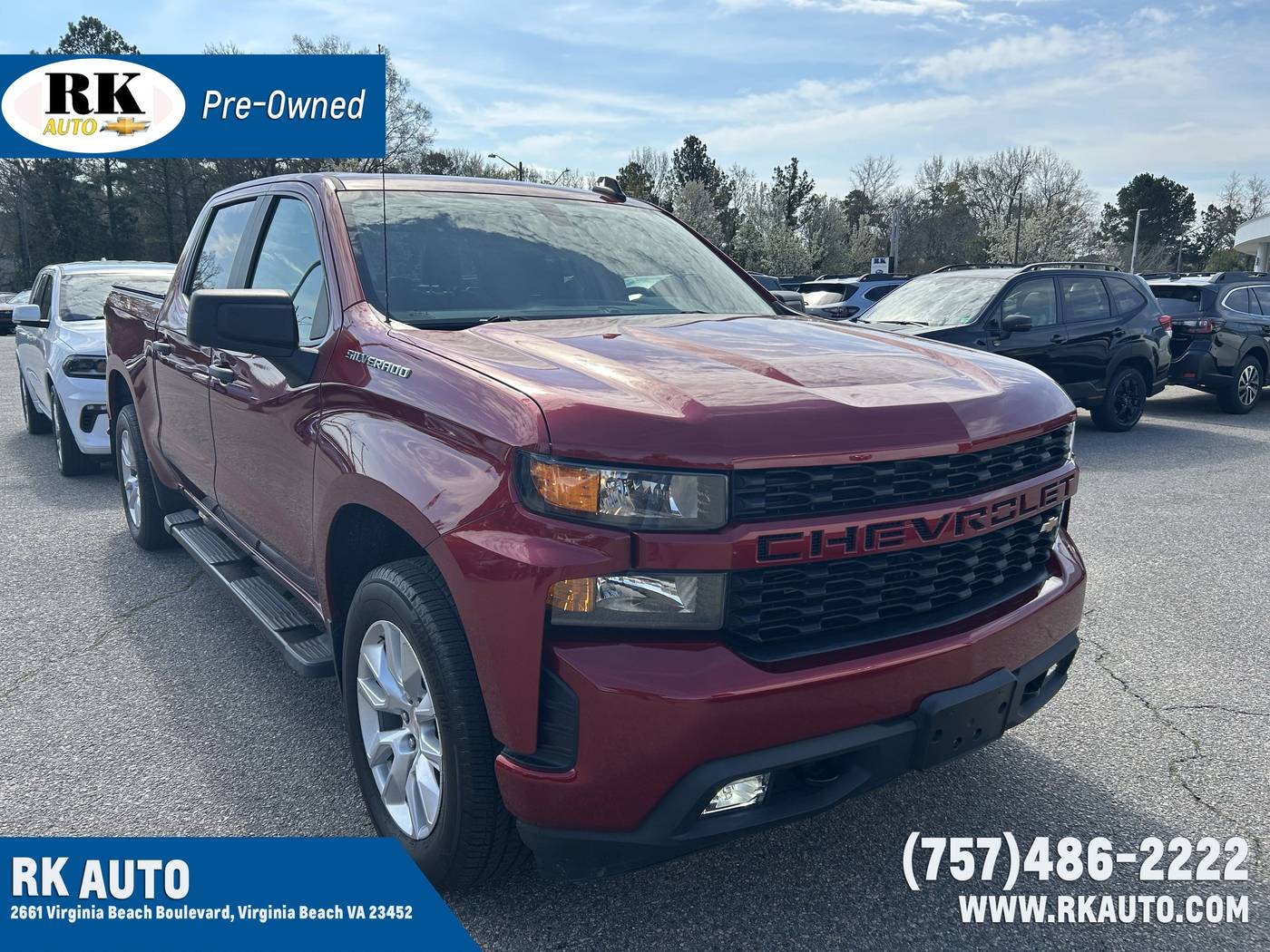 2022 Chevrolet Silverado 1500 LTD Custom — Pickup Truck — 15,008 mi — Virginia Beach, VA