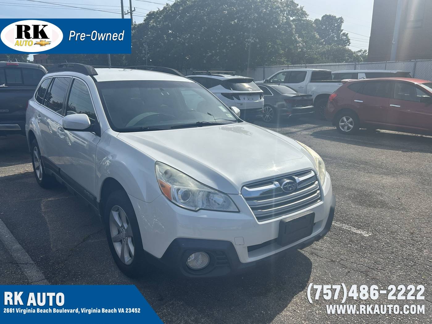 2014 Subaru Outback 2.5i Premium — SUV — 103,828 mi — Virginia Beach, VA