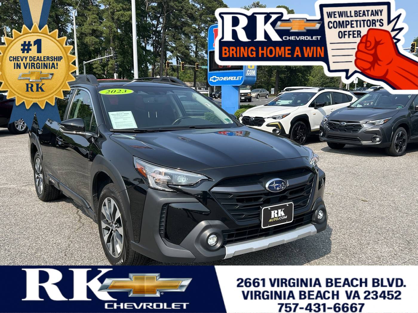 2023 Subaru Outback Limited — SUV — 44,564 mi — Virginia Beach, VA