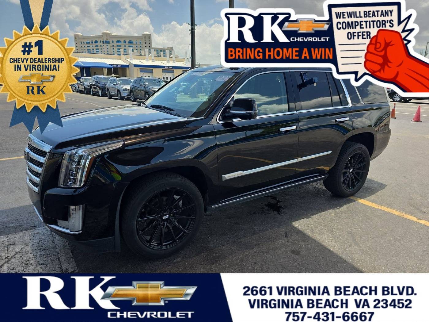 2020 Cadillac Escalade Premium Luxury — SUV — 58,739 mi — Virginia Beach, VA