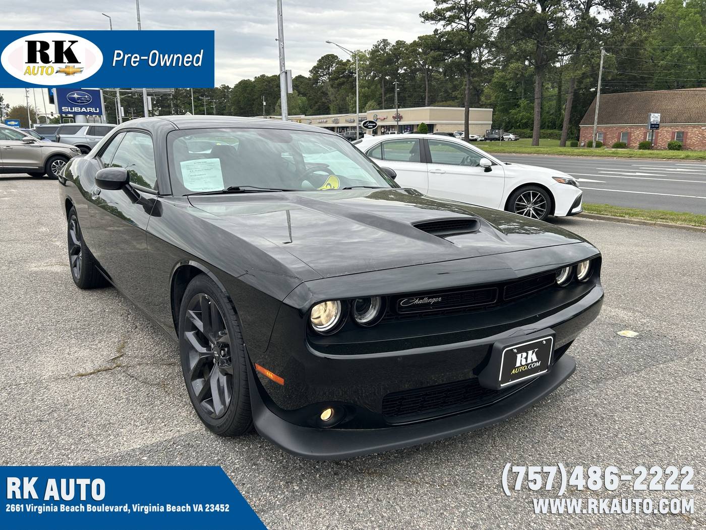 2022 Dodge Challenger GT — Coupe — 56,200 mi — Virginia Beach, VA
