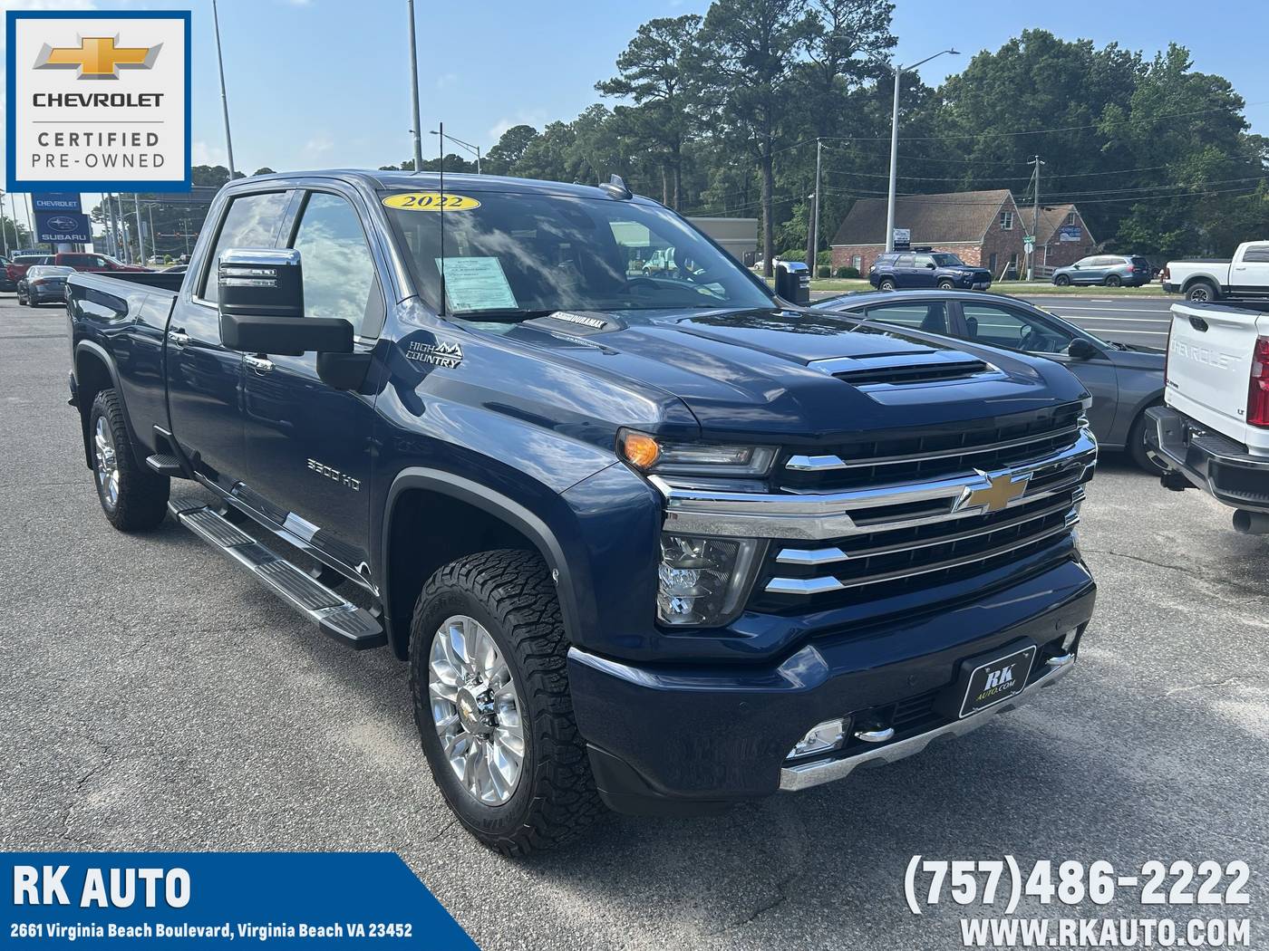 2022 Chevrolet Silverado 3500HD High Country — Pickup Truck — 47,600 mi — Virginia Beach, VA