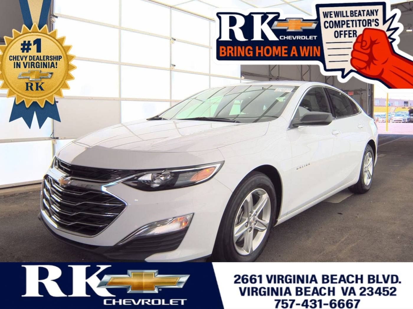 2023 Chevrolet Malibu LS — Sedan — 34,253 mi — Virginia Beach, VA