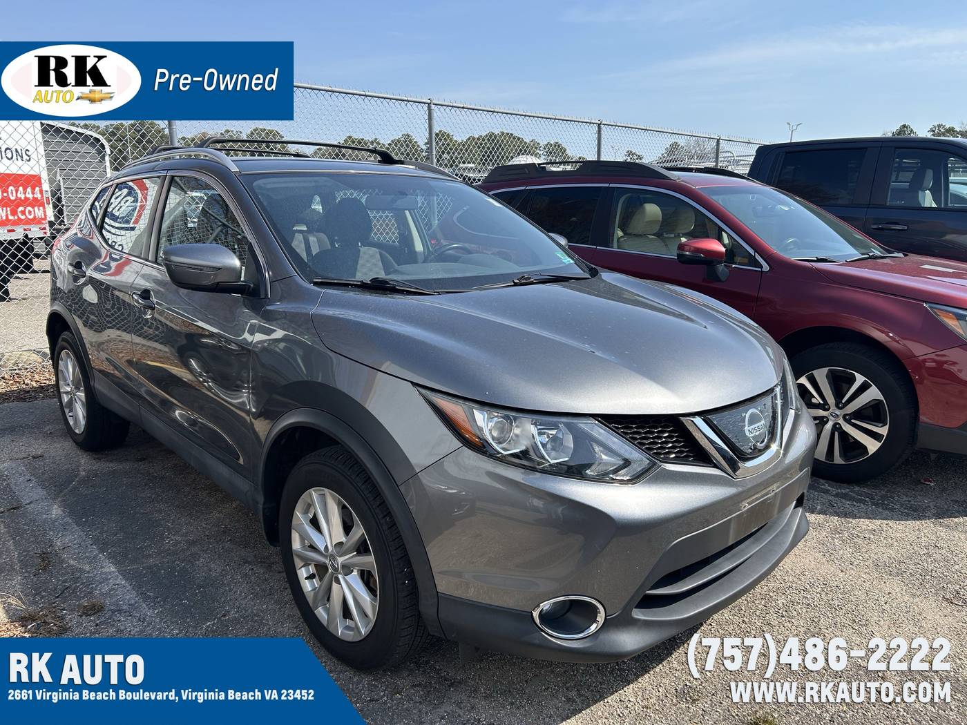 2018 Nissan Rogue Sport SV — SUV — 37,140 mi — Virginia Beach, VA