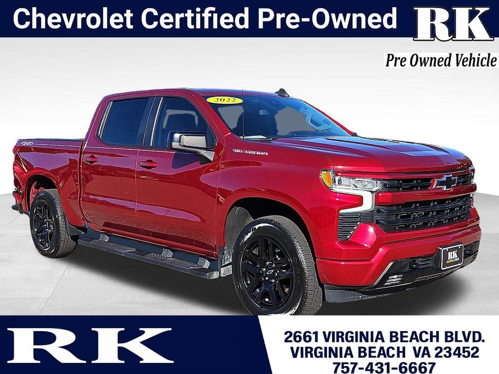 2022 Chevrolet Silverado 1500 RST — Pickup Truck — 31,556 mi — Virginia Beach, VA