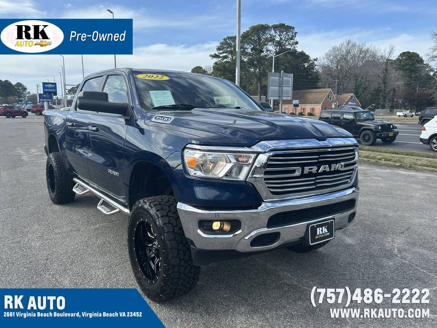 2020 Ram 1500 Big Horn — Pickup Truck — 49,602 mi — Virginia Beach, VA