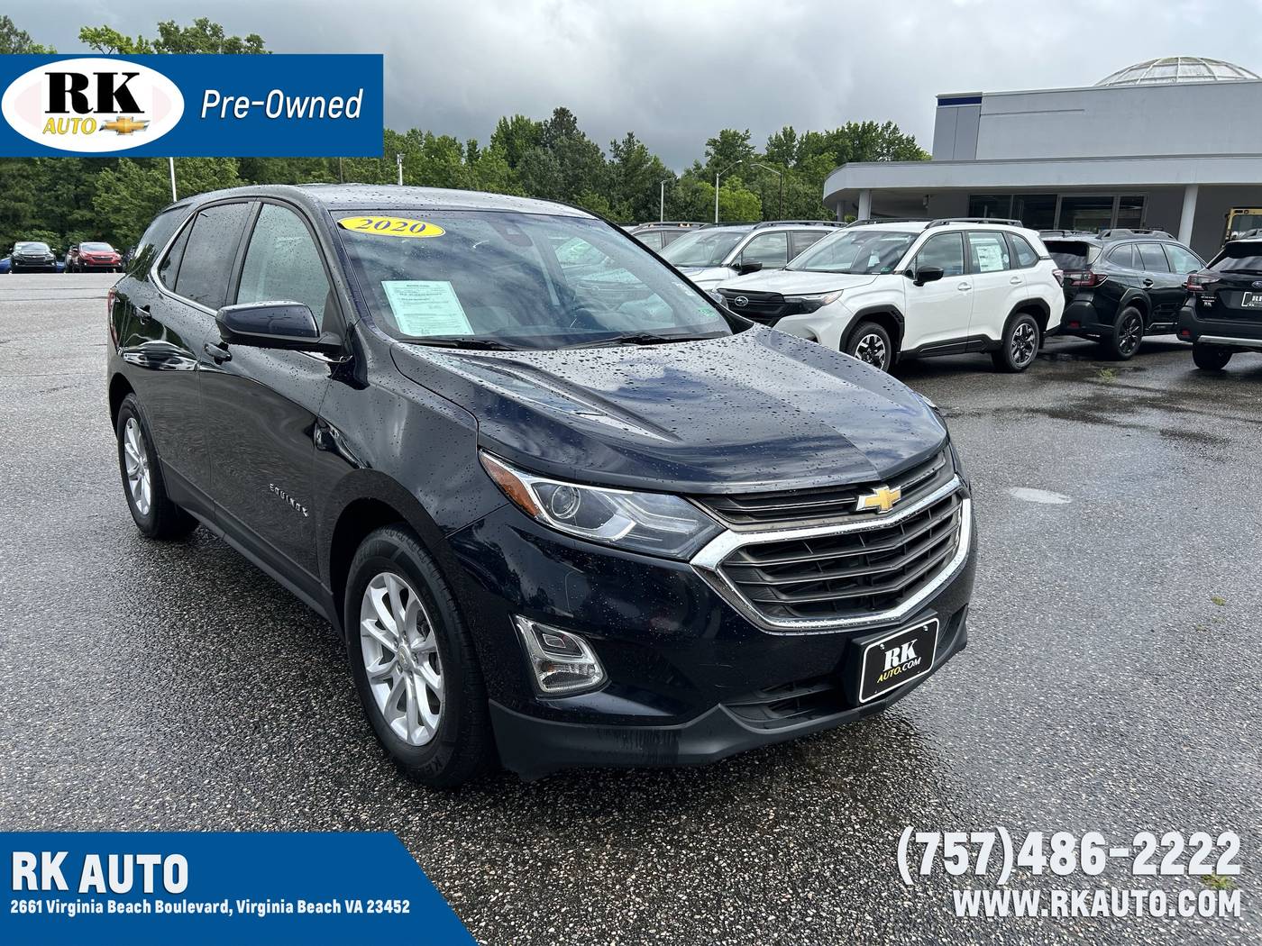 2020 Chevrolet Equinox LT — SUV — 62,867 mi — Virginia Beach, VA