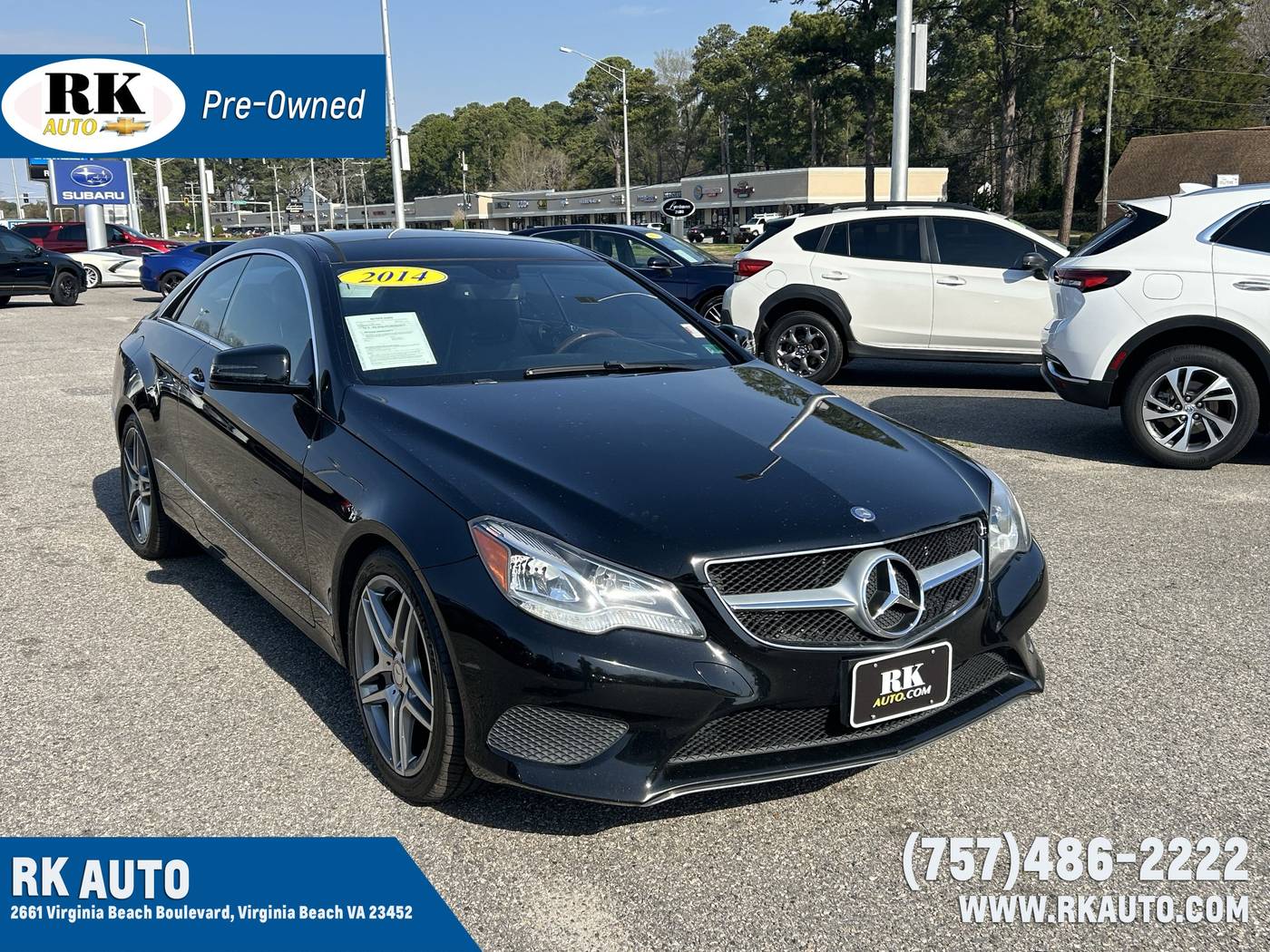 2014 Mercedes-Benz E-Class E 350 — Coupe — 96,533 mi — Virginia Beach, VA