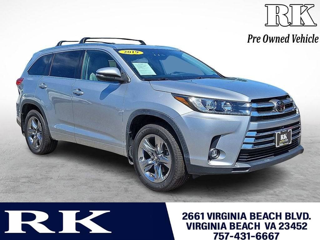 2019 Toyota Highlander Limited — SUV — 44,960 mi — Virginia Beach, VA