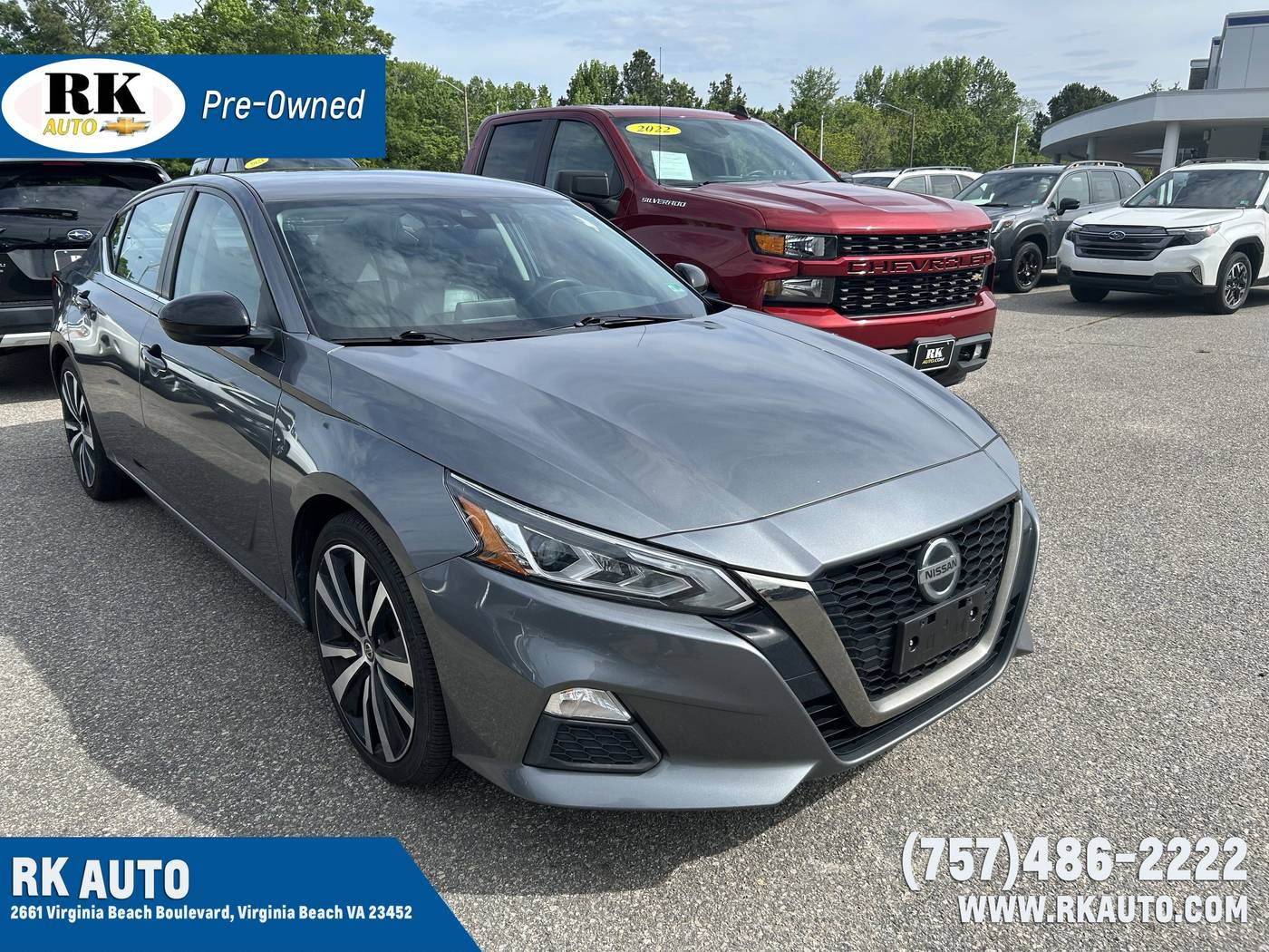 2020 Nissan Altima SR — Sedan — 66,558 mi — Virginia Beach, VA