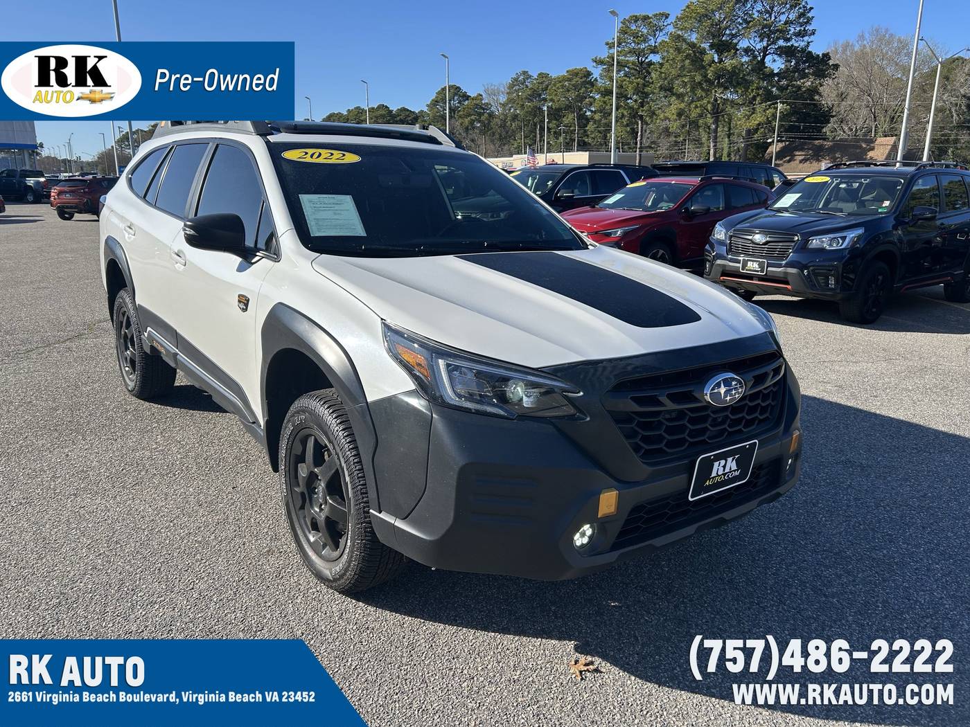 2022 Subaru Outback 2.4T Wilderness — SUV — 81,533 mi — Virginia Beach, VA