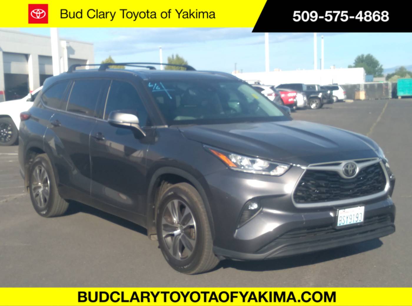 2020 Toyota Highlander XLE — SUV — 54,194 mi — Union Gap, WA
