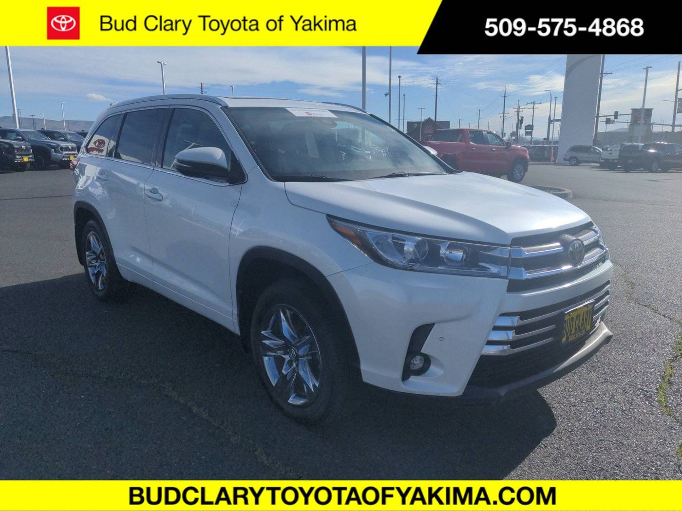 2019 Toyota Highlander Limited Platinum — SUV — 111,067 mi — Union Gap, WA