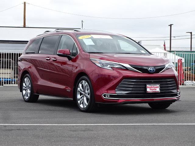 2021 Toyota Sienna Limited — Minivan — 14,990 mi — Costa Mesa, CA