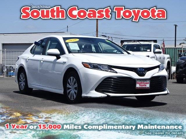 2020 Toyota Camry Hybrid LE — Sedan — 49,112 mi — Costa Mesa, CA