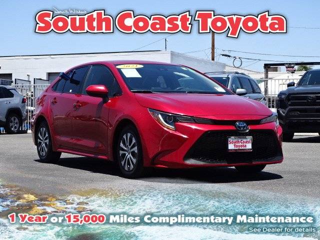 2021 Toyota Corolla Hybrid LE — Sedan — 102,303 mi — Costa Mesa, CA