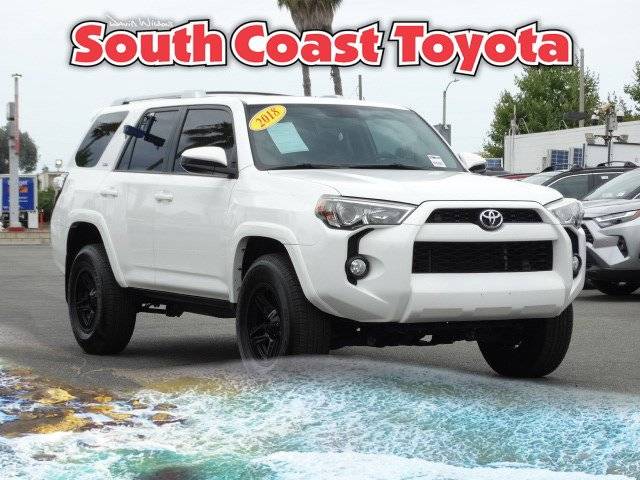2018 Toyota 4Runner SR5 — SUV — 80,562 mi — Costa Mesa, CA