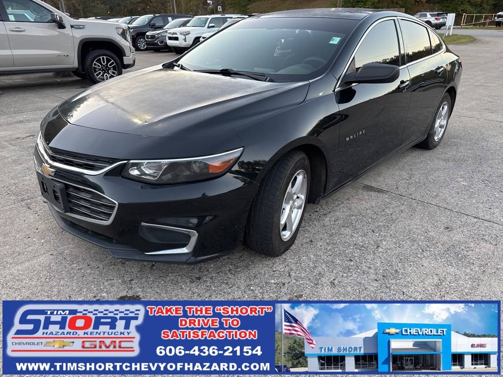 2016 Chevrolet Malibu LS — Sedan — 178,121 mi — Hazard, KY