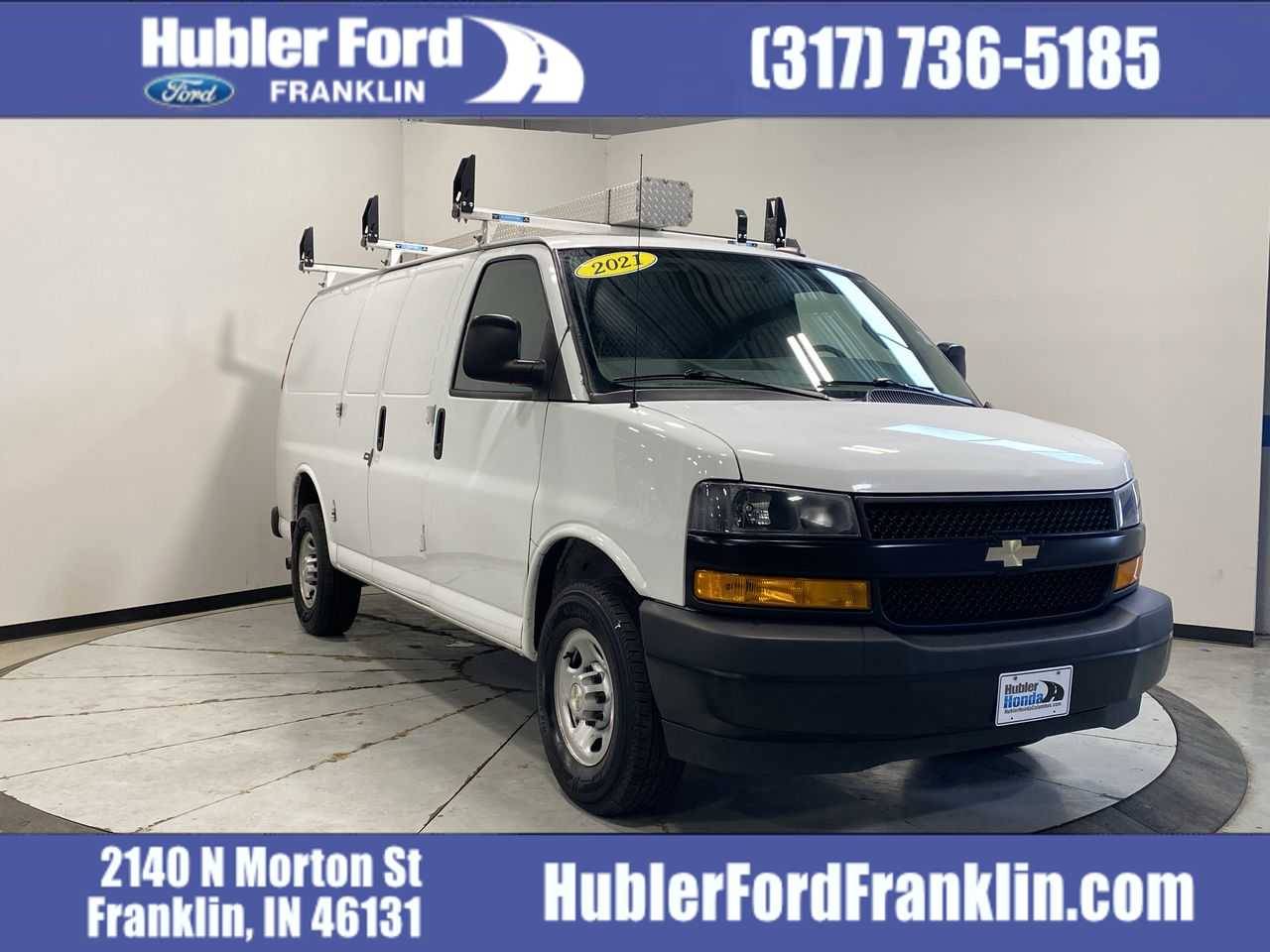 2021 Chevrolet Express Cargo Van Base — Cargo Van — 107,657 mi — Franklin, IN