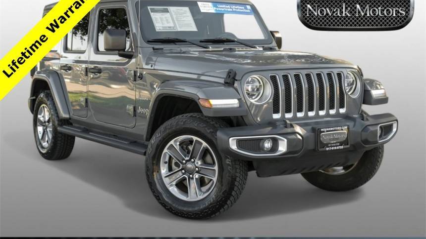 2020 Jeep Wrangler Sahara — SUV — 27,283 mi — Bedford, TX