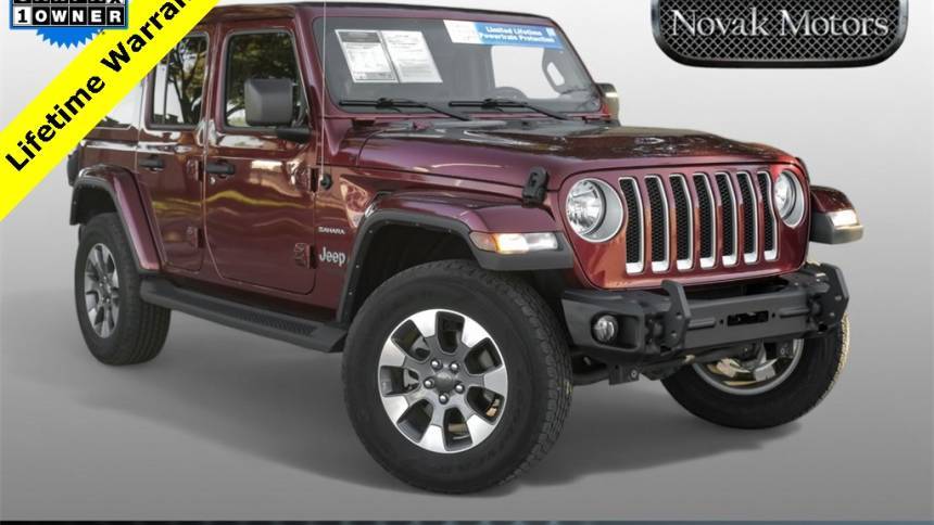 2021 Jeep Wrangler Sahara — SUV — 19,856 mi — Bedford, TX