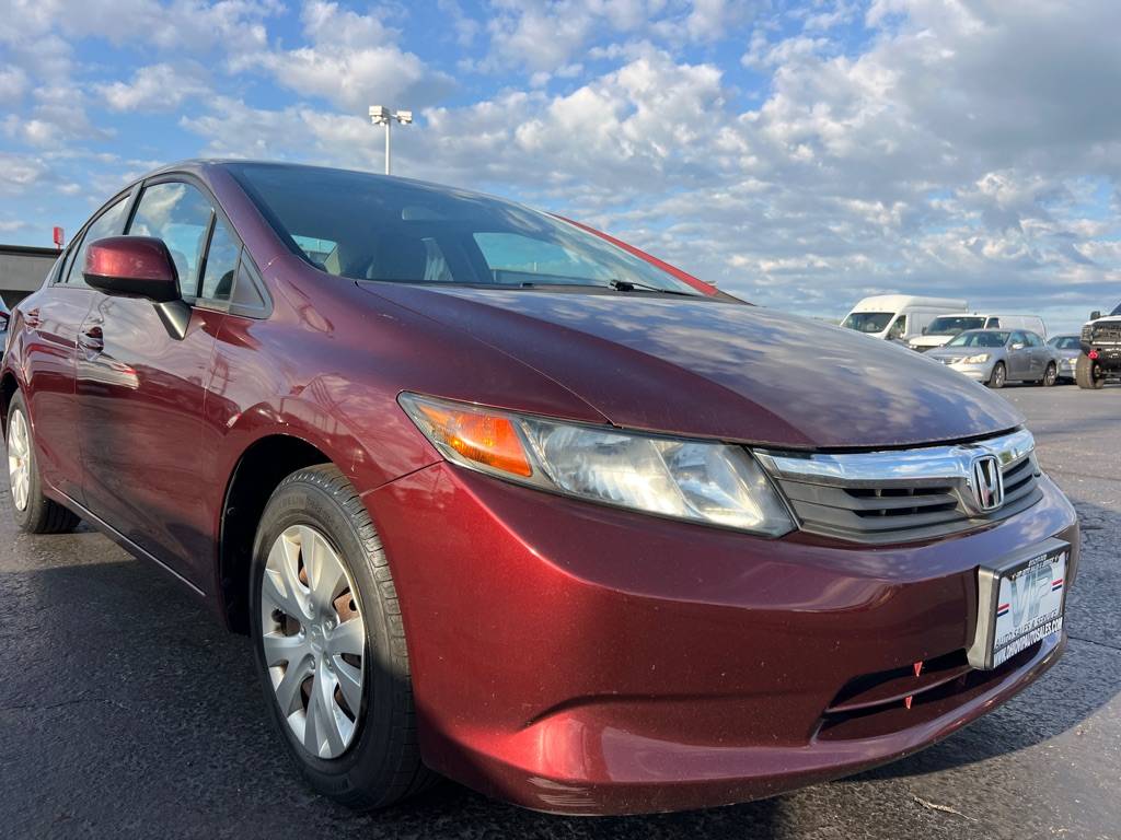 2012 Honda Civic LX — Sedan — 133,140 mi — Franklin, OH