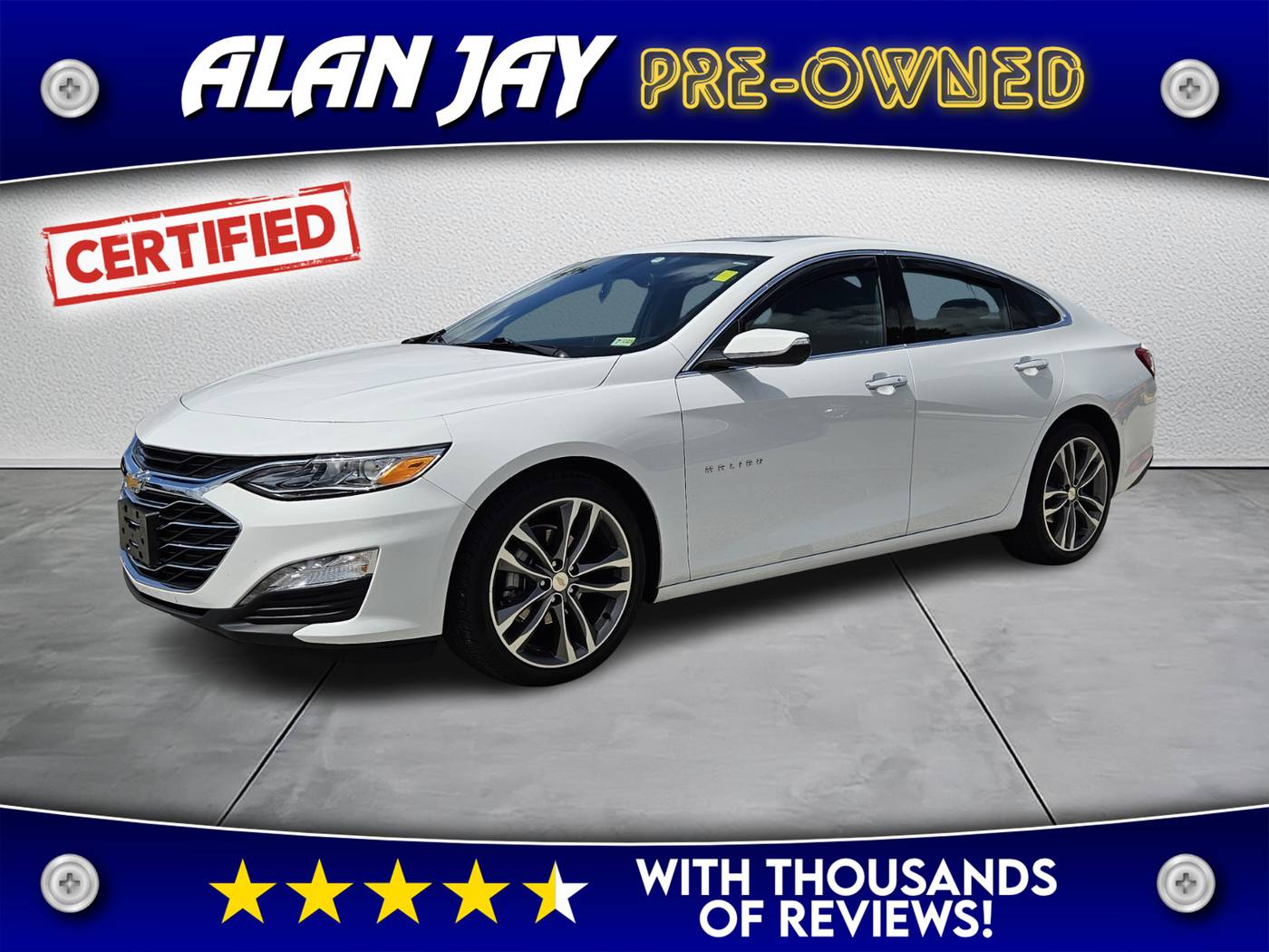 2022 Chevrolet Malibu Premier — Sedan — 20,016 mi — Sebring, FL