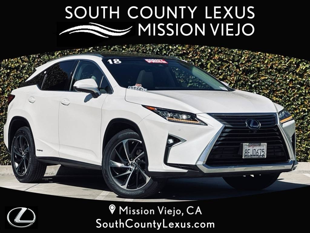 2018 Lexus RX RX 450h — SUV — 53,572 mi — Mission Viejo, CA