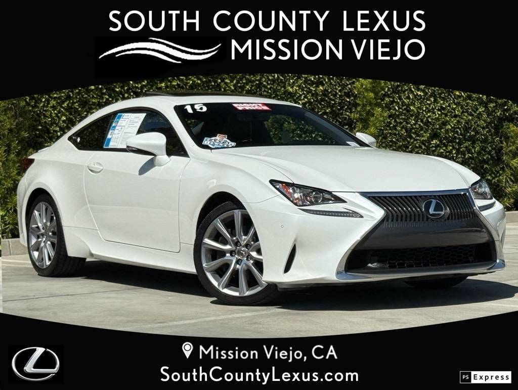 2015 Lexus RC RC 350 — Coupe — 121,141 mi — Mission Viejo, CA