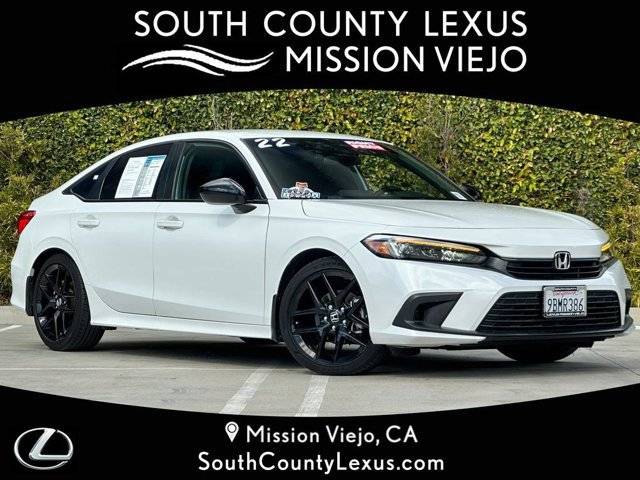 2022 Honda Civic Sport — Sedan — 31,547 mi — Mission Viejo, CA