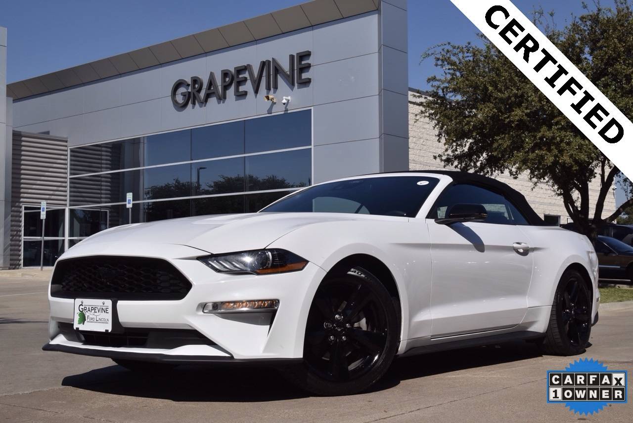 2021 Ford Mustang EcoBoost Premium — Convertible — 68,068 mi — Grapevine, TX