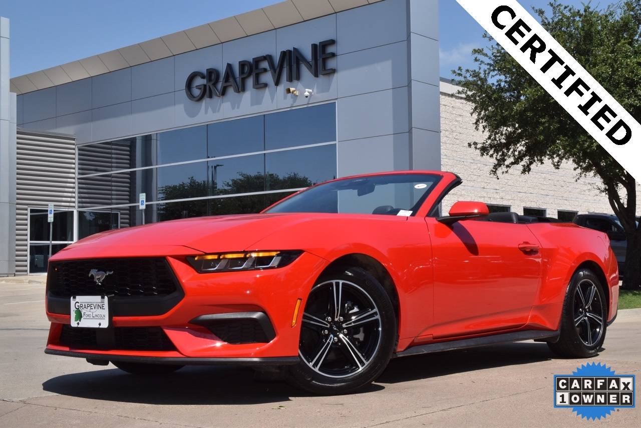 2025 Ford Mustang EcoBoost — Convertible — 1,451 mi — Grapevine, TX