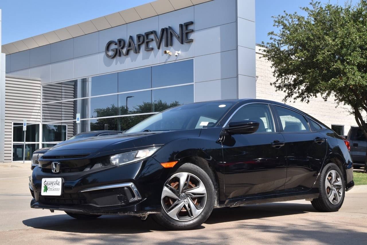 2019 Honda Civic LX — Sedan — 75,276 mi — Grapevine, TX