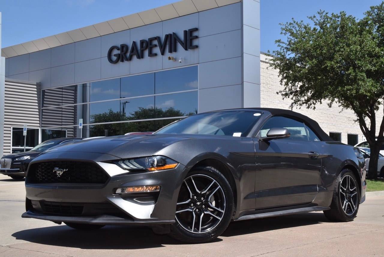 2020 Ford Mustang EcoBoost Premium — Convertible — 66,342 mi — Grapevine, TX