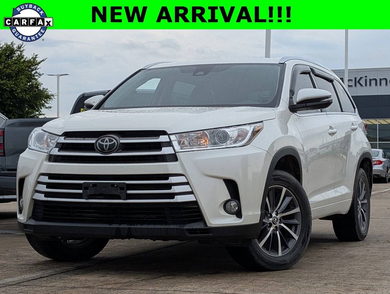 2018 Toyota Highlander XLE — SUV — 95,861 mi — McKinney, TX