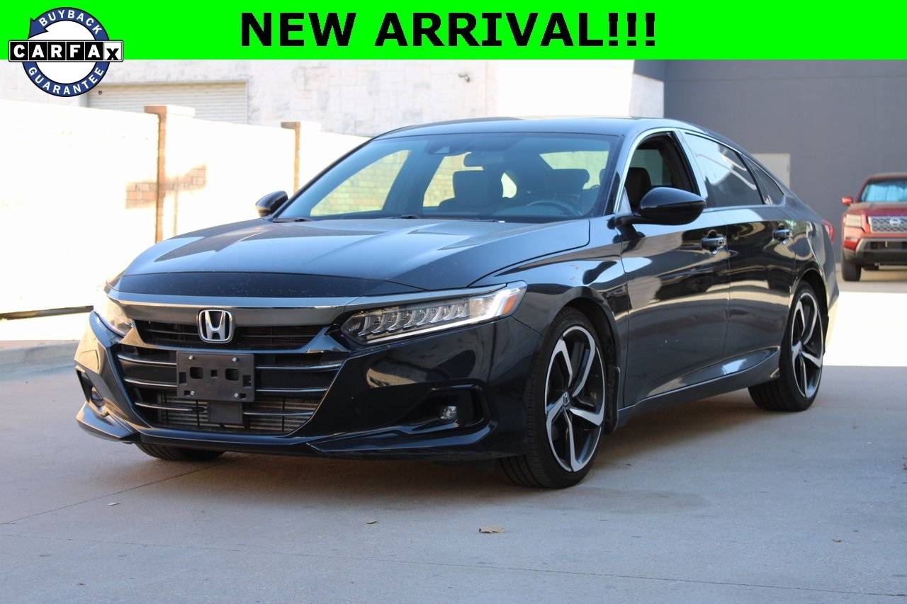 2021 Honda Accord Sport — Sedan — 62,988 mi — McKinney, TX