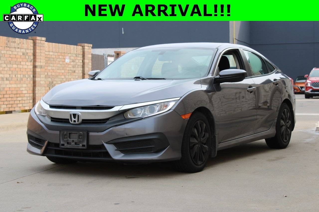 2017 Honda Civic LX — Sedan — 93,039 mi — McKinney, TX