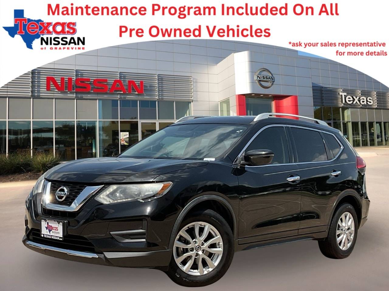 2017 Nissan Rogue SV — SUV — 86,300 mi — Grapevine, TX
