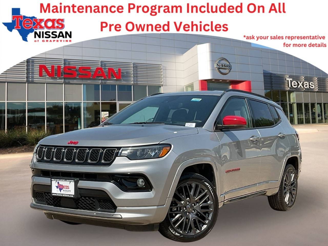 2023 Jeep Compass (RED) Edition — SUV — 31,626 mi — Grapevine, TX