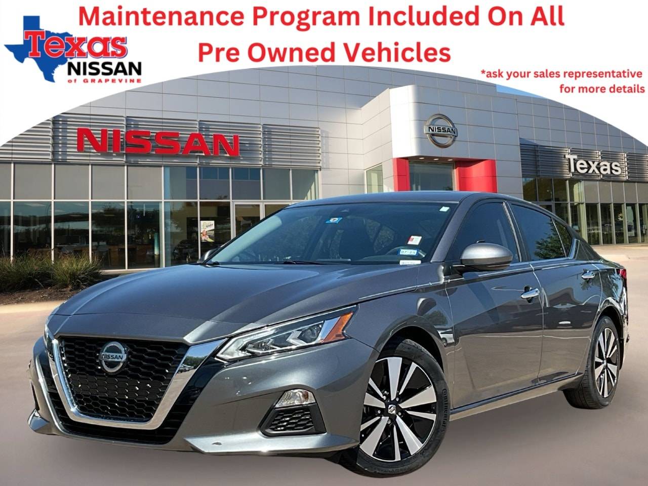 2021 Nissan Altima SV — Sedan — 38,541 mi — Grapevine, TX