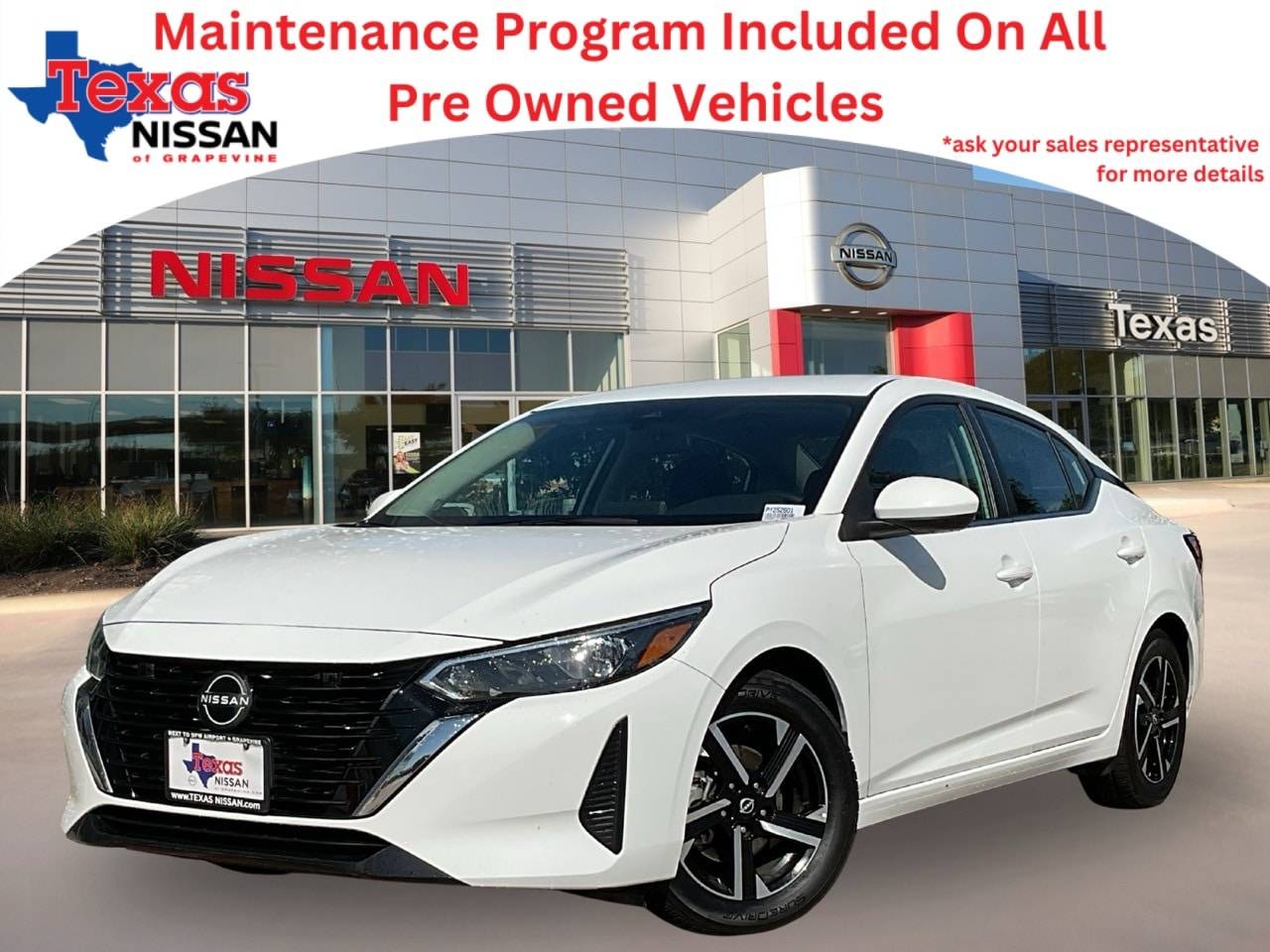 2024 Nissan Sentra SV — Sedan — 36,411 mi — Grapevine, TX