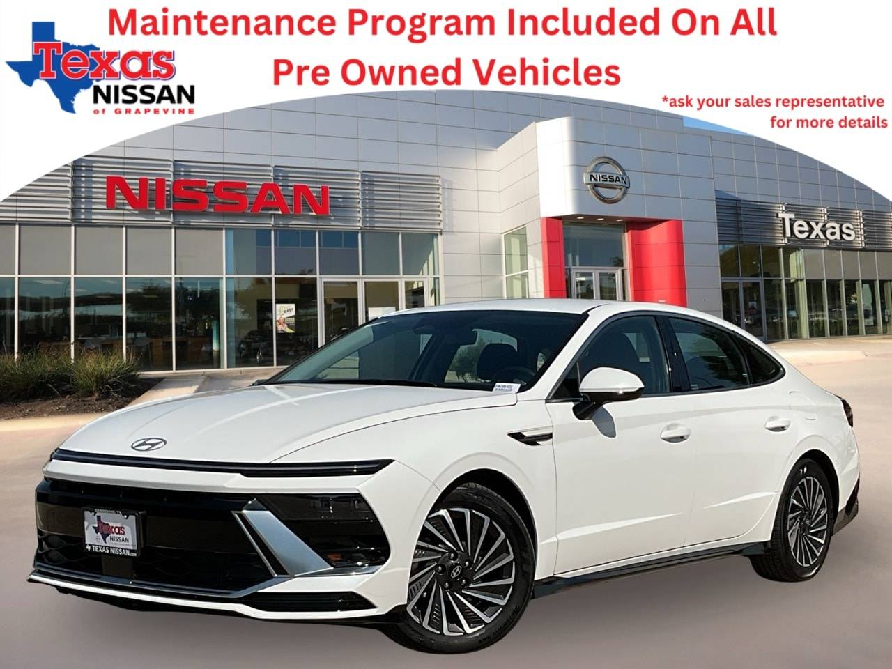 2024 Hyundai Sonata Hybrid SEL — Sedan — 21,431 mi — Grapevine, TX