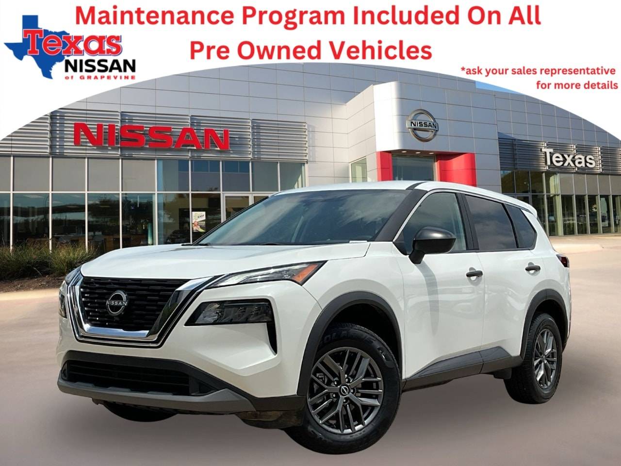 2023 Nissan Rogue S — SUV — 48,658 mi — Grapevine, TX