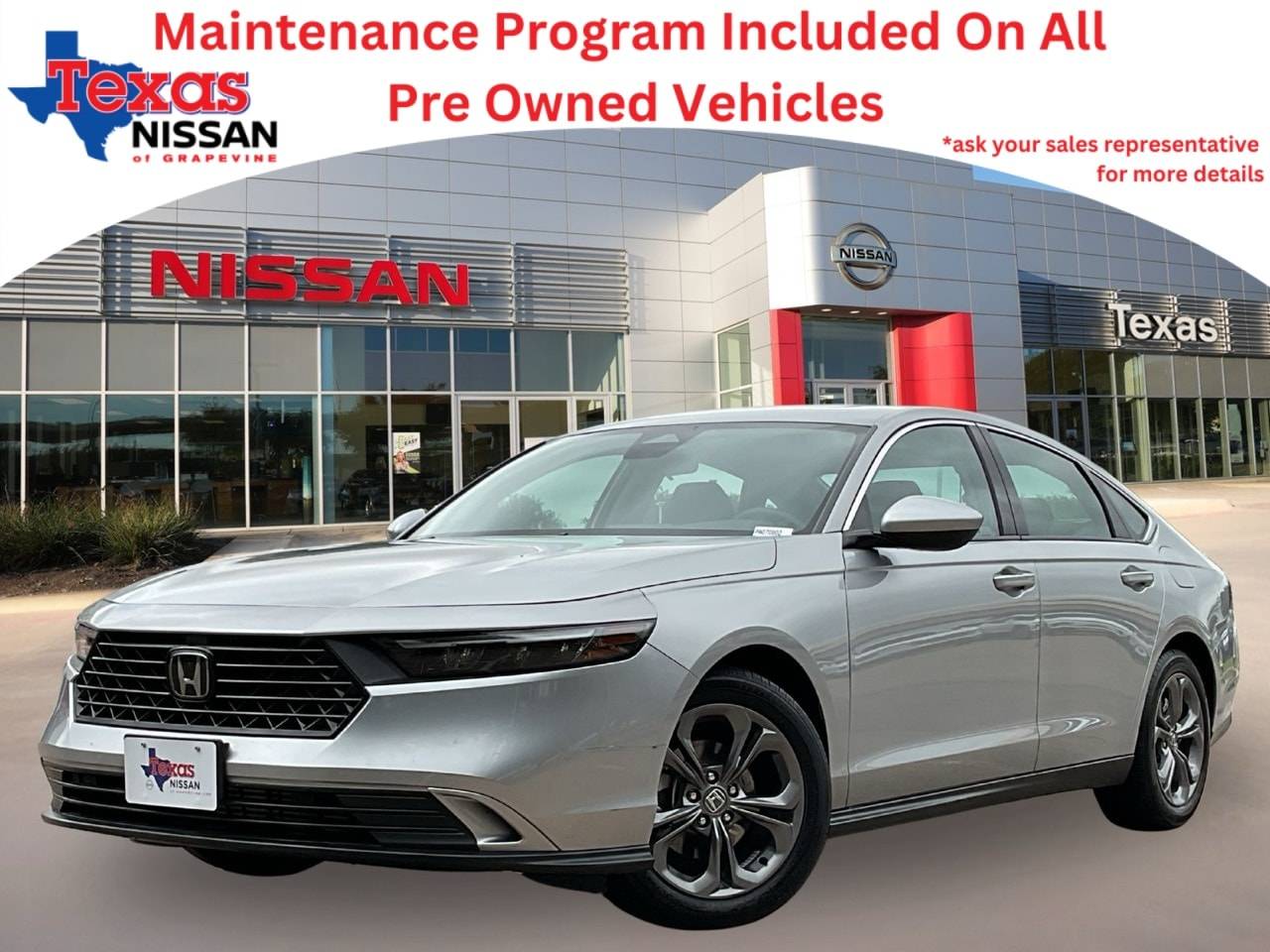 2024 Honda Accord EX — Sedan — 22,617 mi — Grapevine, TX