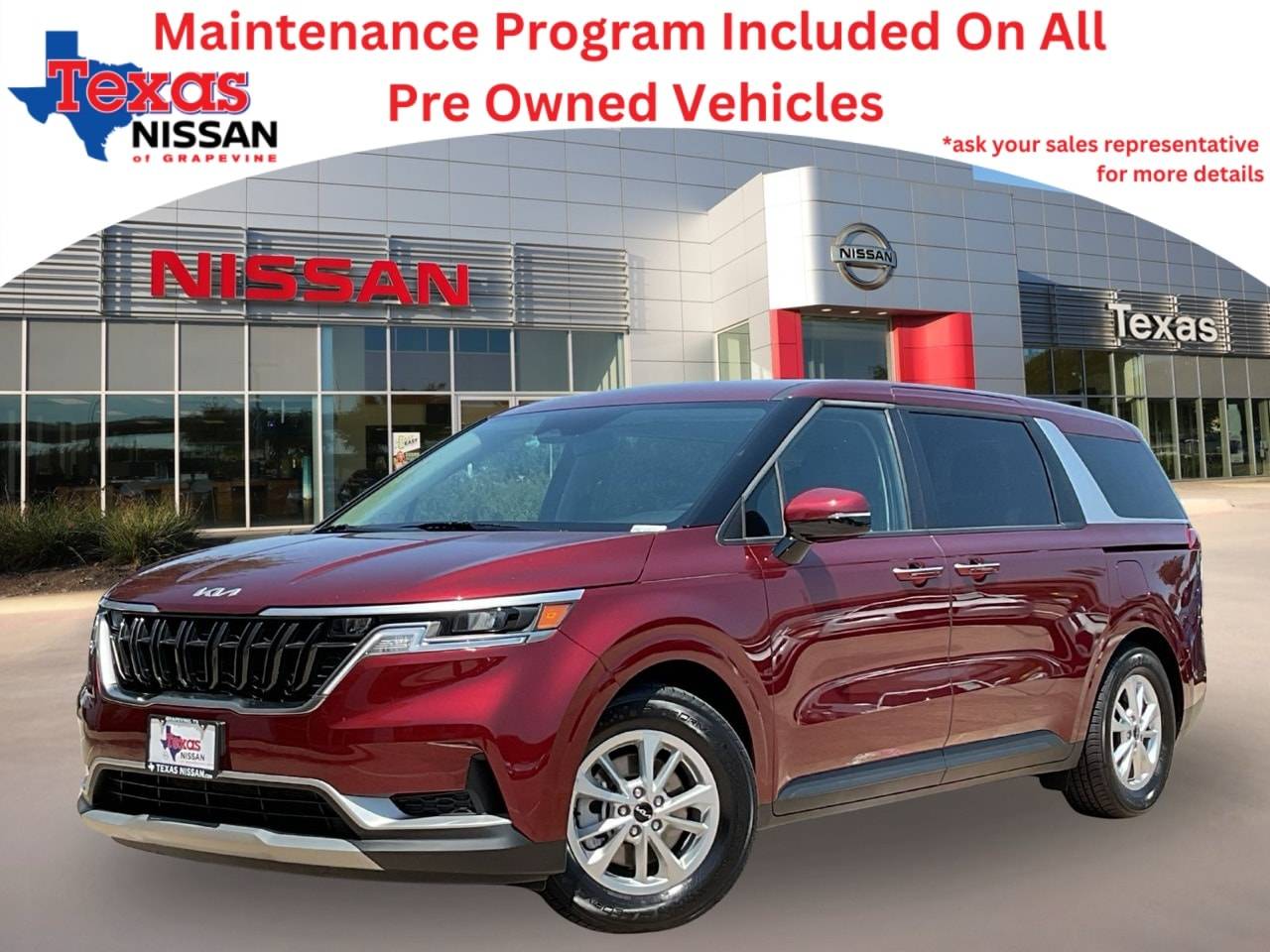 2024 Kia Carnival LXS — Minivan — 31,774 mi — Grapevine, TX