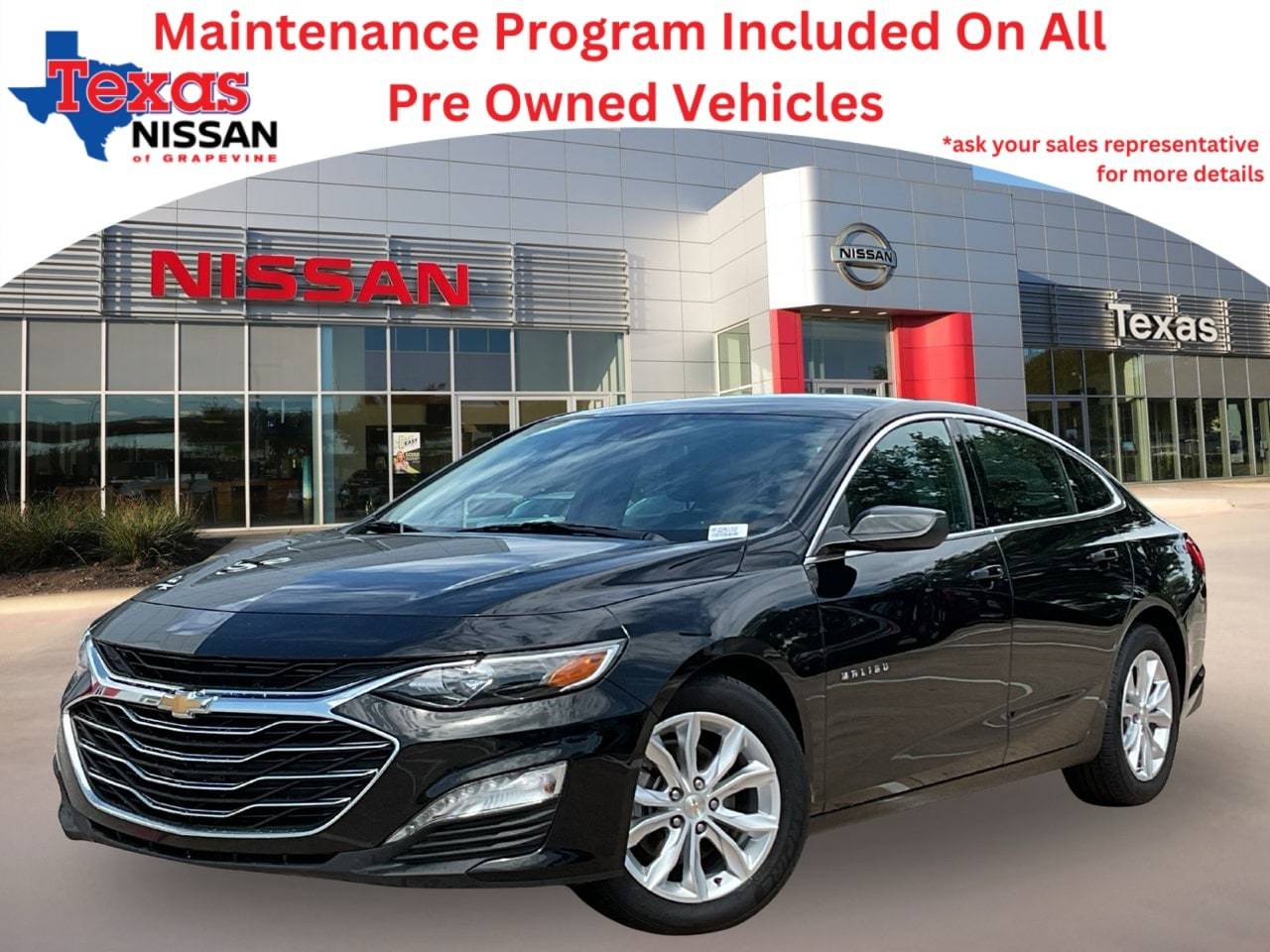 2023 Chevrolet Malibu LT — Sedan — 58,948 mi — Grapevine, TX
