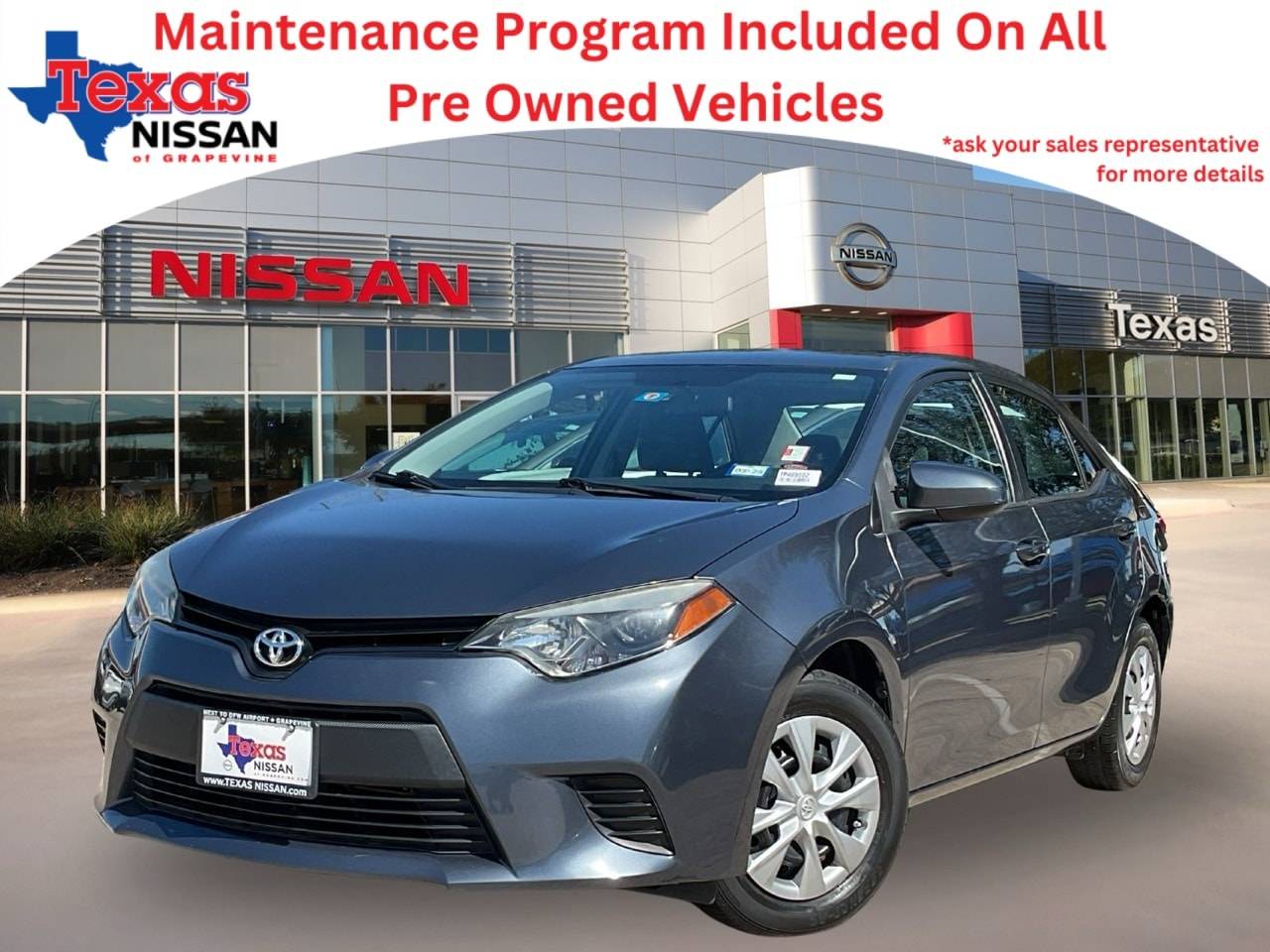 2016 Toyota Corolla L — Sedan — 38,795 mi — Grapevine, TX
