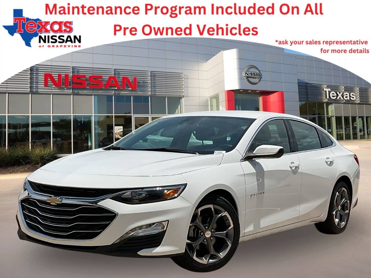 2023 Chevrolet Malibu LT — Sedan — 58,057 mi — Grapevine, TX