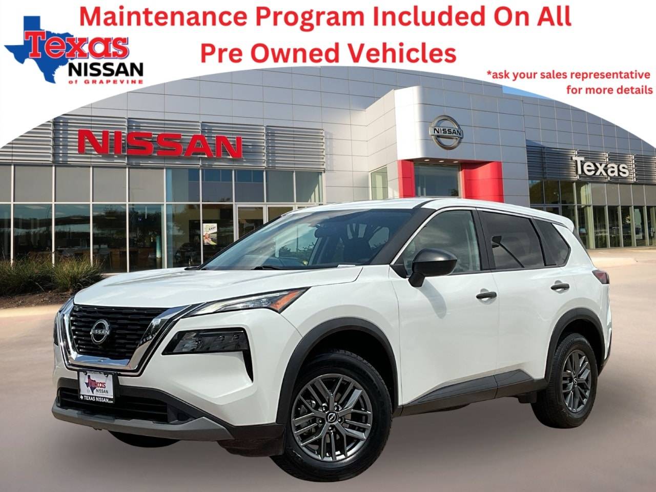2023 Nissan Rogue S — SUV — 26,992 mi — Grapevine, TX